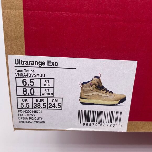 Vans UltraRange EXO High MTE-2 Waterproof Women's Shoes  |  Size: 8 - Picture 14 of 15